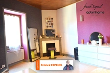 Maison de village – 130 m² – 5 chambres + bureau – fort potentiel