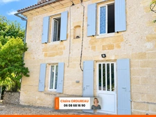 Maison en pierre 180 m² + dépendance 80 m², garage 45 m² et jardin de 1 400 m²