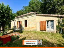 Authentique maison en pierre de plain-pied 112m2 avec 4 chambres et jardin