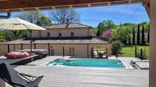 Propriété de charme avec vue panoramique sur la forêt 170m2, dépendance avec studio et grange, SALLEBOEUF