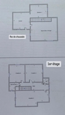MAISON 110 m2, 4 CHAMBRES 