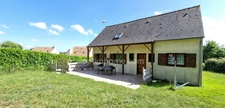 Maison bois contemporaine 125 m², Terrain de 1600 m² – DPE A – 4/5 ch. + sous-sol – Plein Sud
