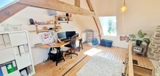 Exclusivité!!! RARE à 2 min du bourg , Maison de Caractère, rénovée, très belle prestation, de 8 pièces, d'environ 205 m²et de 2900m² de terrain avec dépendances, GROS POTENTIEL!