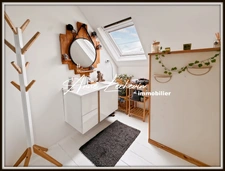Maison semi plain-pied 4 chambres. BAUVIN