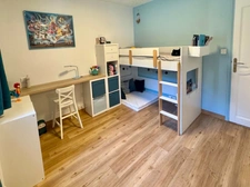 Maison familiale de plain-pied de 150 m², au fond d’une impasse, sans vis-à-vis et au calme