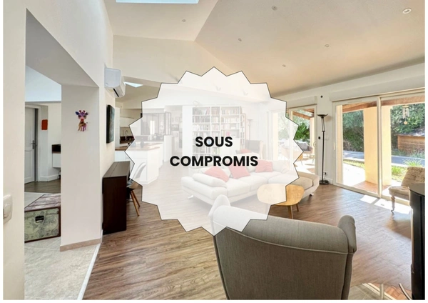 Maison familiale de plain-pied de 150 m², au fond d’une impasse, sans vis-à-vis et au calme