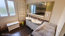 Single-story house for sale in NEVILLE (76), 7 rooms, 173 m², 3/4 bedrooms - 1400 m² of land with garage. Energy rating: C