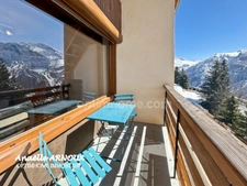 T3 lumineux meublé avec balcon sud et vue montagnes