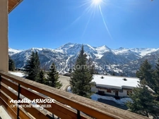 T3 lumineux meublé avec balcon sud et vue montagnes