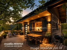 Chalet bois à fort potentiel à rénover au coeur du village d'Orcières