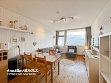 Studio cabine meublé avec balcon proche de la station d'Orcières