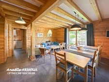 Chalet d'exception en madriers contrecollés finlandais