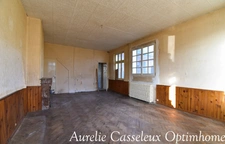 Maison à fort potentiel, 3 chambres, garage, terrain, à DANIZY