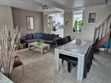 Maison Flamande semi individuelle 3 chambres jardin.