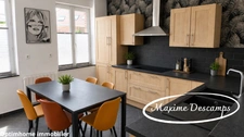 Maison centre ville en semi plain pied avec jardin et garage