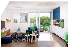 Appartement à vendre 3 pièces avec balcon et parkings MOUSSY LE VIEUX (77)