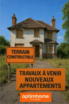 Terrain à bâtir pour promoteur