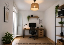 ENSEMBLE d'un Appartement 3 pièces lumineux Lyon 8 – 62 m², 2 loggias, ET garage double INCLUS