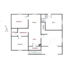 Maison familiale de 140 m² avec jardin de 812 m² – Gerzat