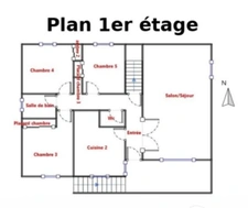 Maison familiale de 140 m² avec jardin de 812 m² – Gerzat