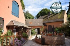 VIAGER OCCUPE, centre historique d'Autun, propriété de 319 m2 avec 2918 m2 de terrain, vue plan d'eau