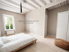 CHARMANTE MAISON DE VILLAGE AVEC GARAGE – ENVIRONNEMENT PAISIBLE – SAINT-PIERRE-EN-AUGE (14170)