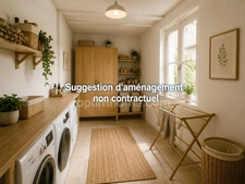 CHARMANTE MAISON DE VILLAGE AVEC GARAGE – ENVIRONNEMENT PAISIBLE – SAINT-PIERRE-EN-AUGE (14170)