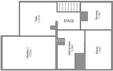 ÉLEGANT DUPLEX DE 107,55 M² ENTIEREMENT RENOVE, AVEC PISCINE, ESPACES VERTS, PARKING PRIVE ET CAVE - TROUVILLE SUR MER (14)