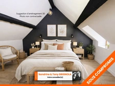 Appartement Duplex rénové- avec jardin et place de parking - Saint-Martin-de-la-Lieue (14100)