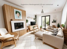 Maison à vendre 5 chambres - Grand séjour - Parc arboré et Verger