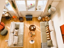 ÉLEGANT DUPLEX DE 107,55 M² ENTIEREMENT RENOVE, AVEC PISCINE, ESPACES VERTS, PARKING PRIVE ET CAVE - TROUVILLE SUR MER (14)