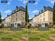 LISIEUX – Maison de caractère, 7 chambres, jardin et vue dégagée, proche centre ville