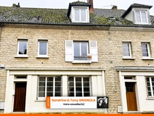 Maison de ville 6 chambres avec garage et cour – Centre-ville de Vimoutiers (61)
