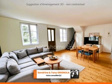 Maison à vendre 4 pièces - Garage et Jardin - ECORCHES (61)
