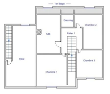INVESTISSEMENT LOCATIF – Maison vendue louée avec bail en cours – Lisieux (14100)