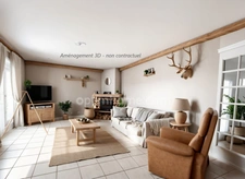 Maison, 4 chambres, grand séjour, garage, dépendance, vie de plain-pied possible- CREVECOEUR EN AUGE (14)