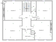 MAISON DE MAÎTRE – 5 CHAMBRES –DEPENDANCE AVEC GARAGE – VUE DÉGAGÉE SUR LA VALLÉE – ENTRE FERVAQUES ET LISIEUX