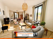 MAISON A VENDRE A LISIEUX (14100) – 9 CHAMBRES – GRAND SEJOUR – TERRASSE - JARDIN PRIVATIF – GARAGE
