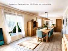Maison à vendre à Glos (14100), 130 m², 4 chambres, jardin paysager et grand sous-sol, proche Lisieux