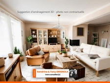 Maison à vendre à Glos (14100), 130 m², 4 chambres, jardin paysager et grand sous-sol, proche Lisieux