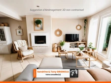 Maison à vendre 5 chambres - Grand séjour - Parc arboré et Verger