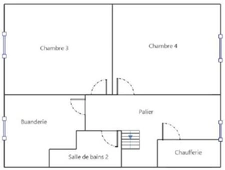 APPARTEMENT DUPLEX - 4 CHAMBRES - PARKING PRIVÉ -  PROCHE CENTRE VILLE - LISIEUX (14100)