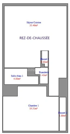 ÉLEGANT DUPLEX DE 107,55 M² ENTIEREMENT RENOVE, AVEC PISCINE, ESPACES VERTS, PARKING PRIVE ET CAVE - TROUVILLE SUR MER (14)