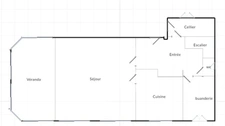 Maison normande de caractère de 162m² avec dépendances, 6 pièces, 3 chambres, plan d'eau et parc paysager - CERNAY (14290)