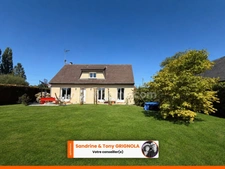 Maison familiale 4 chambres - vie de plain-pied, garage et grand jardin - Saint-Germain-de-Livet (14100)