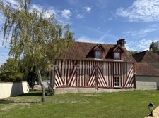 Belle propriété normande de caractère avec parc arboré de plus 3 500 m² et majestueuse bâtisse en pierre de Caen - Idéal projet gîtes, chambres d'hôtes ou vaste demeure familiale