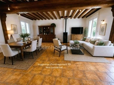 Maison avec vie de plain-pied, 5 chambres, grand séjour, garage – Moyaux (14590)