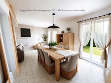 Maison à vendre à Glos (14100), 130 m², 4 chambres, jardin paysager et grand sous-sol, proche Lisieux