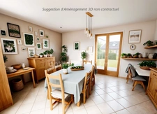 Maison à vendre 5 chambres - Grand séjour - Parc arboré et Verger
