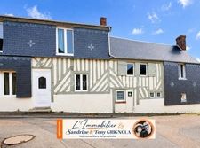 MAISON ENTIÈREMENT RÉNOVÉE AVEC 3 CHAMBRES DONT 1 SUITE PARENTALE ET GARAGE À SAINTE-MARGUERITE-DE-VIETTE (14140)